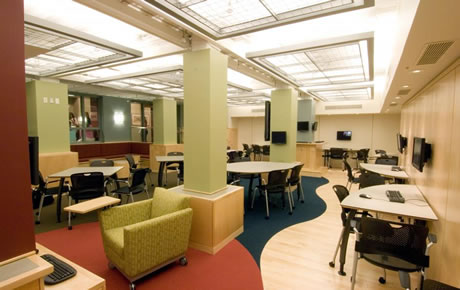 MCPHS University: Boiler Room Lounge